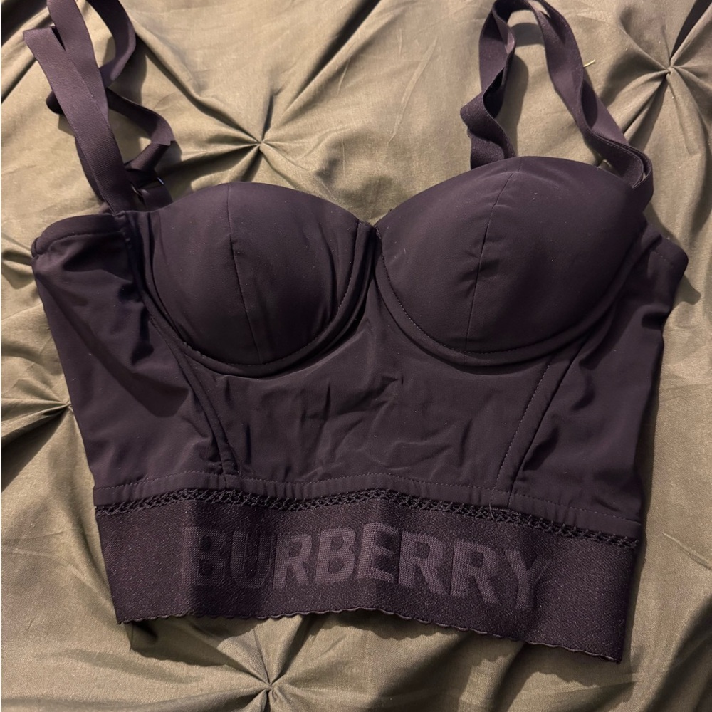 Burberry Black Women's Bustier Top